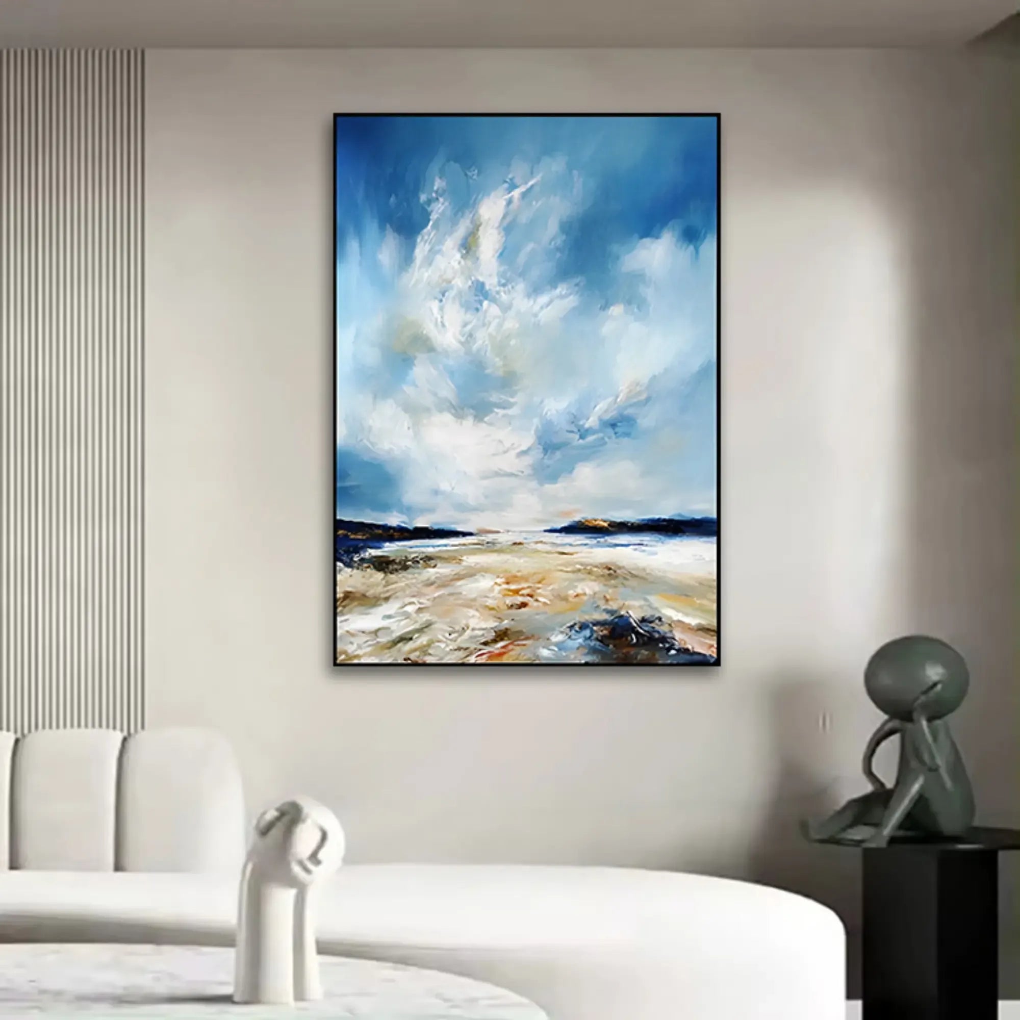 Großes Gemälde - Cielos Inmensos