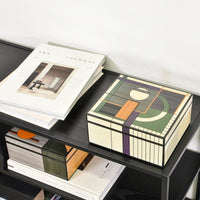 Schmuckbox - Couchtisch-Box - Designer Schmuckdose – Art-Deco Wohnzimmer Ablage Coffret
