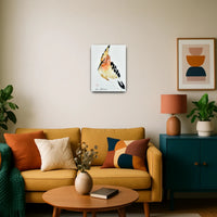 Großes Aquarellbild - Aquarellbild Edle Wandkunst Psittacus Émotion