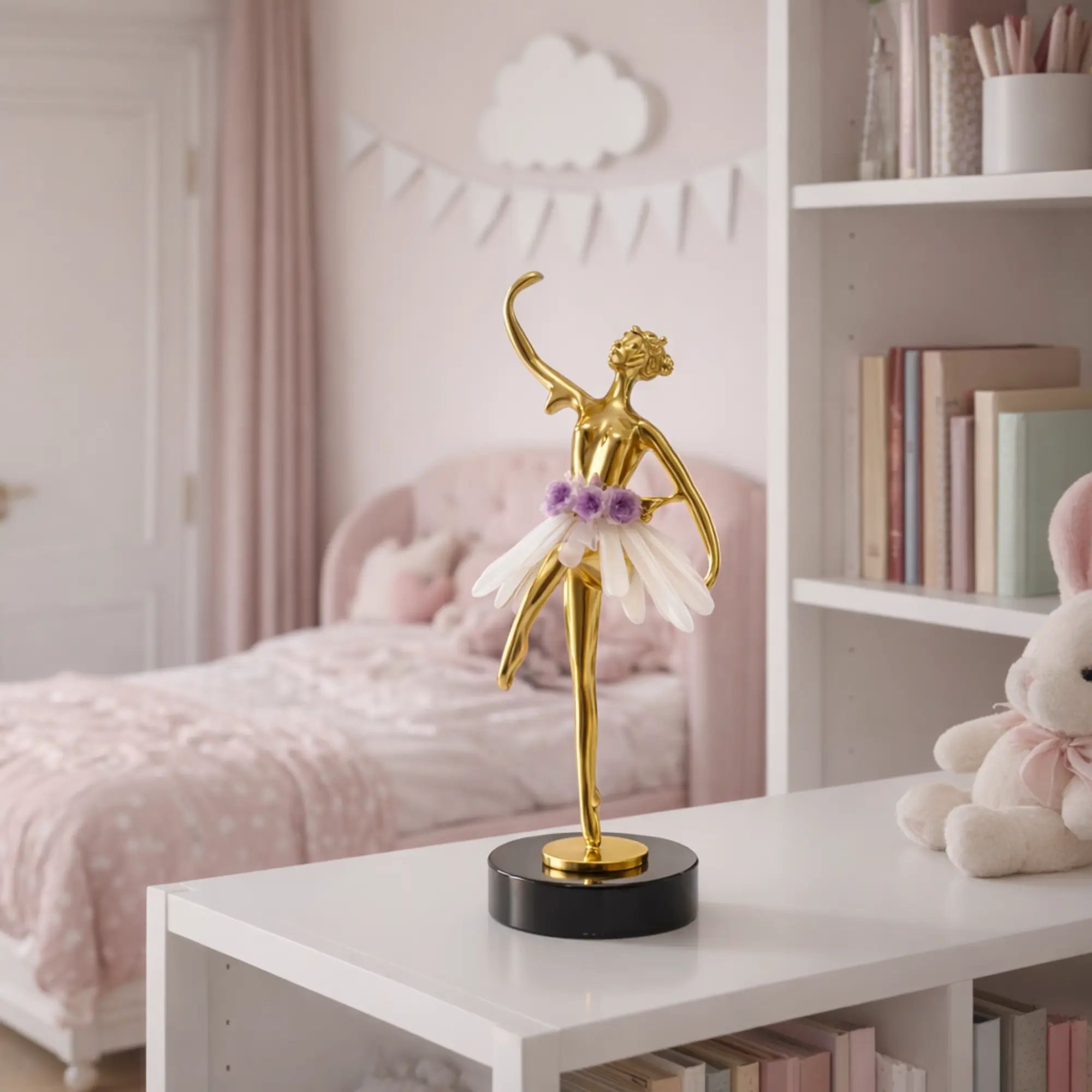 Ballerina-Figur - für Ballettwettbewerb, Siegerehrung, Pokal, Award - Prima Ballerina Dekofigur Pose 3