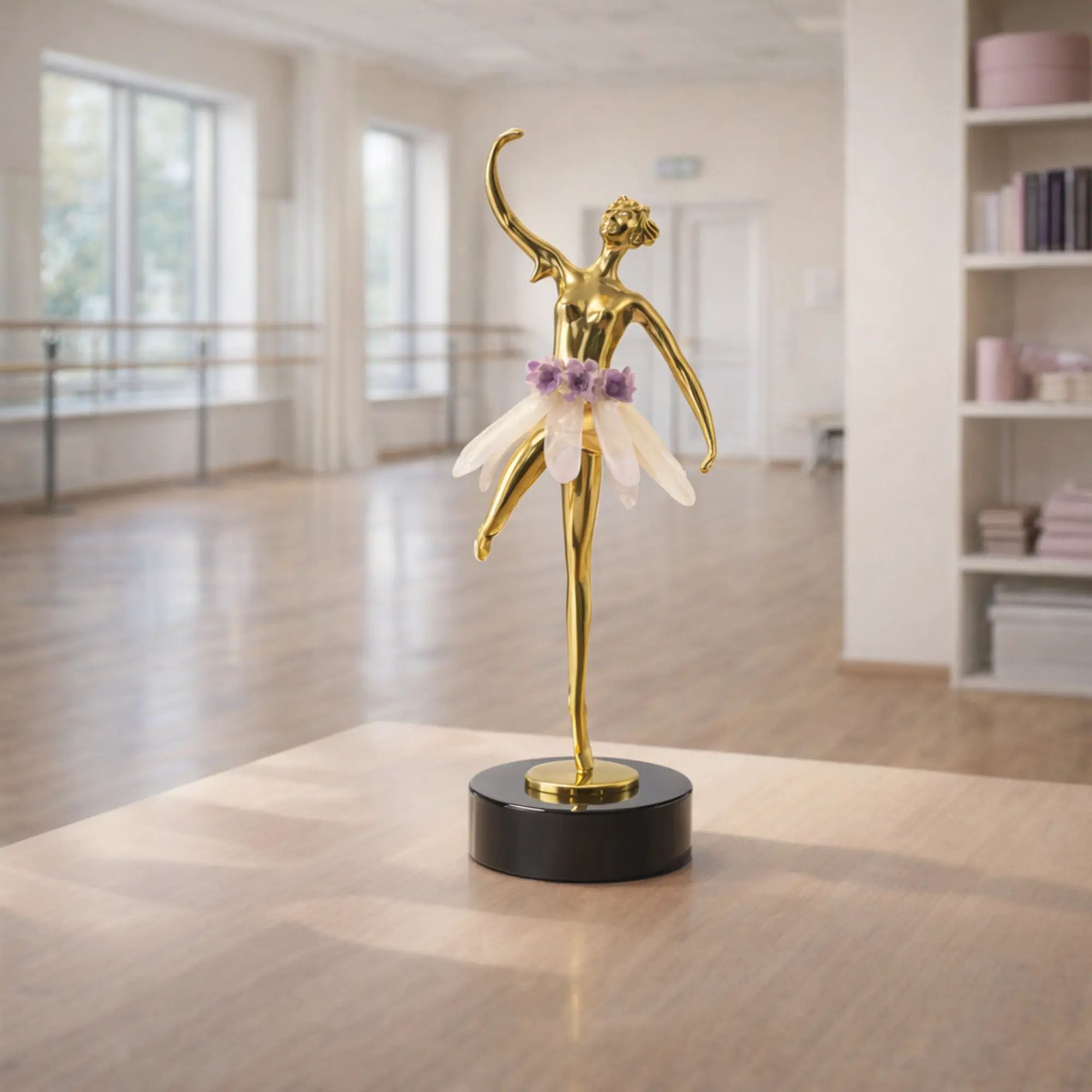 Ballerina-Figur - für Ballettwettbewerb, Siegerehrung, Pokal, Award - Prima Ballerina Dekofigur Pose 3