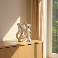 Dekoobjekt - Strukturiert - Designer Skulptur Freundschaft