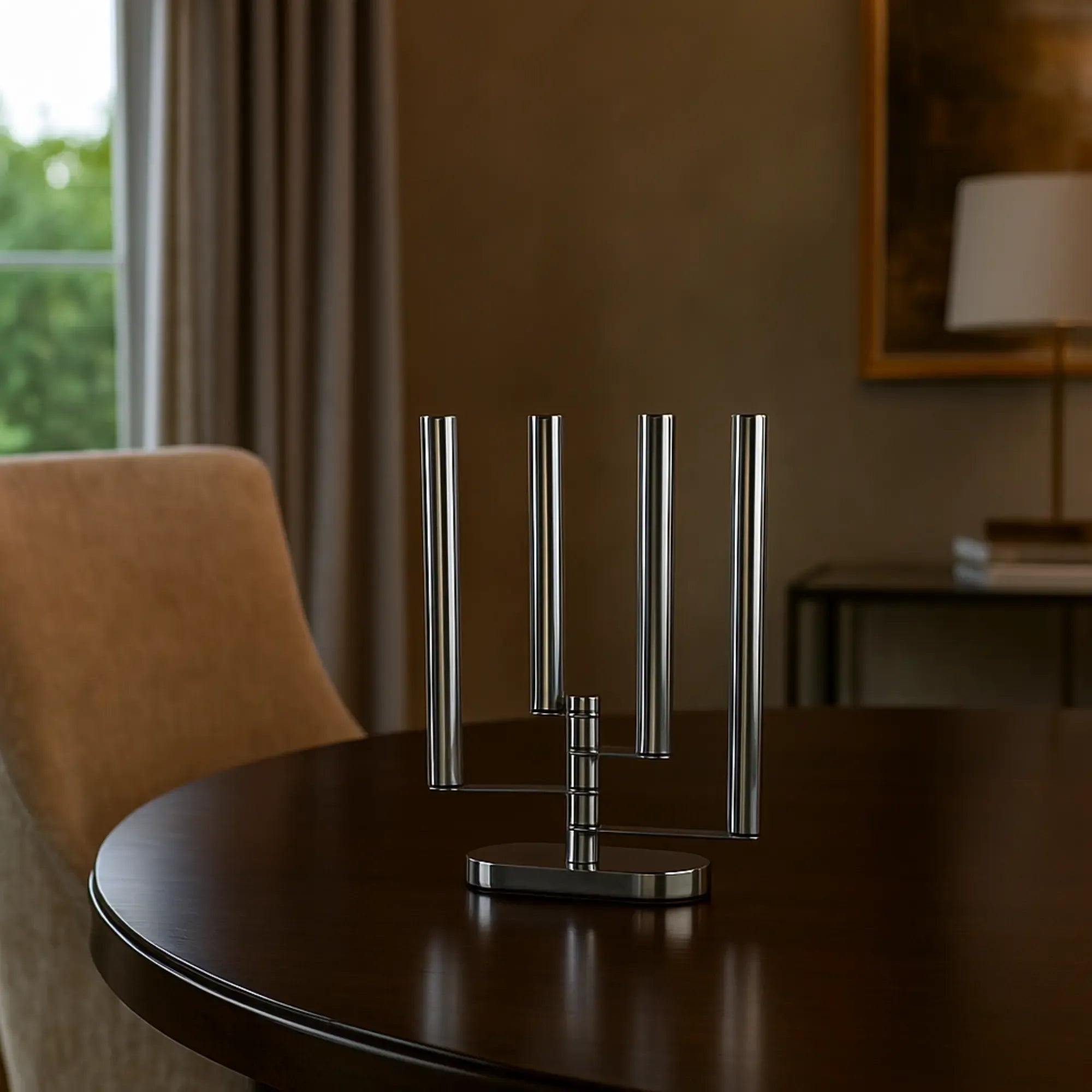 Kerzenständer - 4 Arme - Verstellbarer Kerzenhalter Design Kerzenleuchter Candelabro Default Title