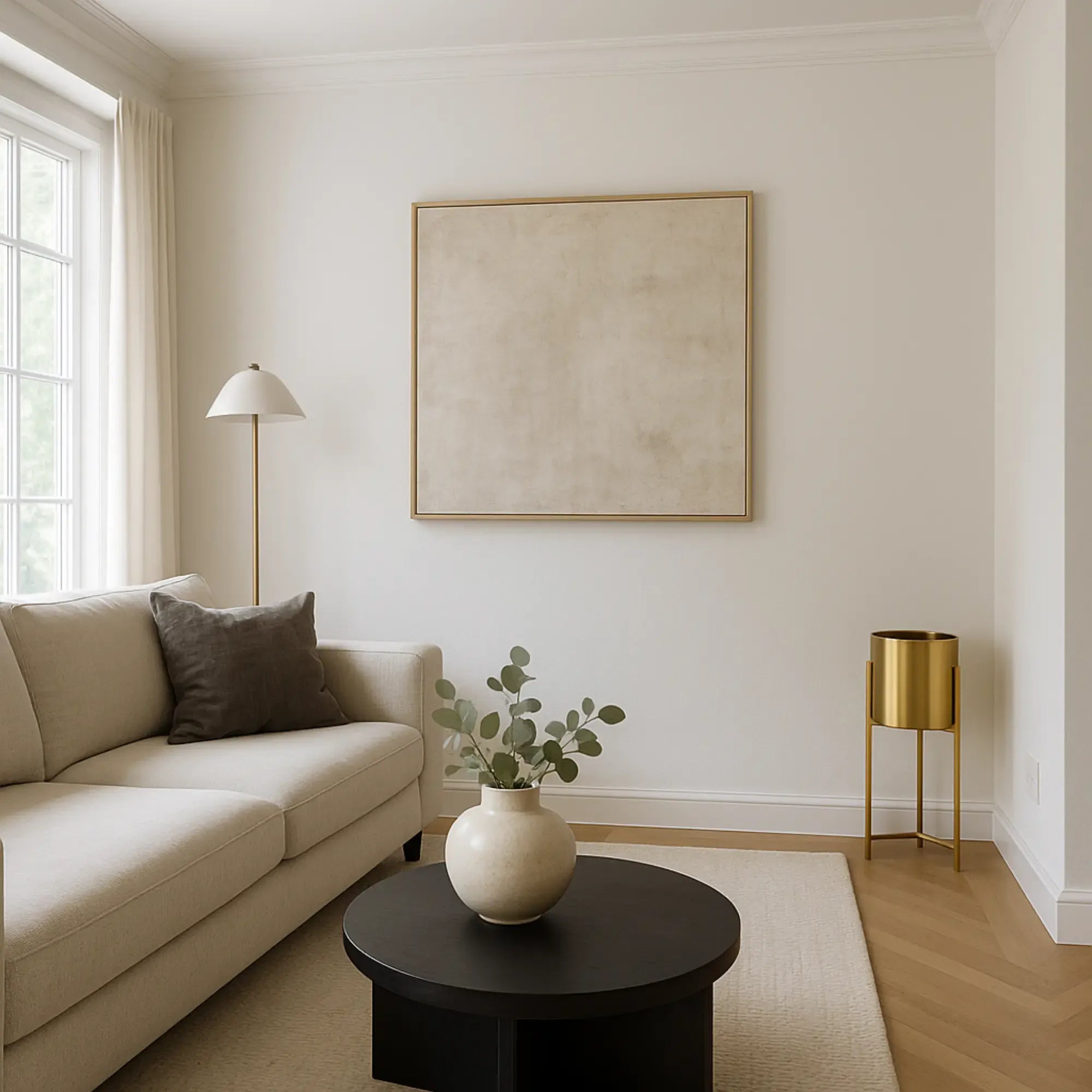 Übertopf - mit Gestell auf 3 Füßen - Pflanzgefäß hoch 25cm Durchmesser Airone