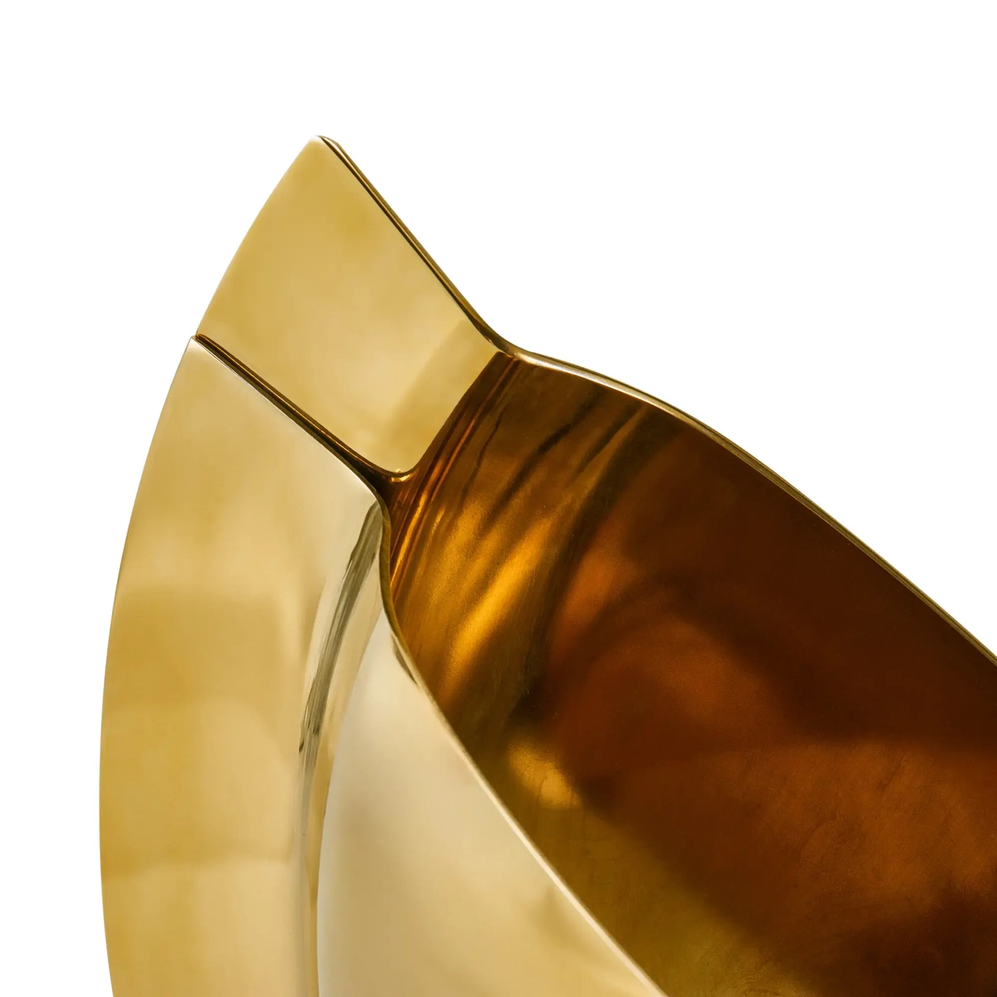 Dekoschale - Tafelaufsatz - Dekoschale auf Marmor Tischvase auf Marmor Mezzaluna Default Title