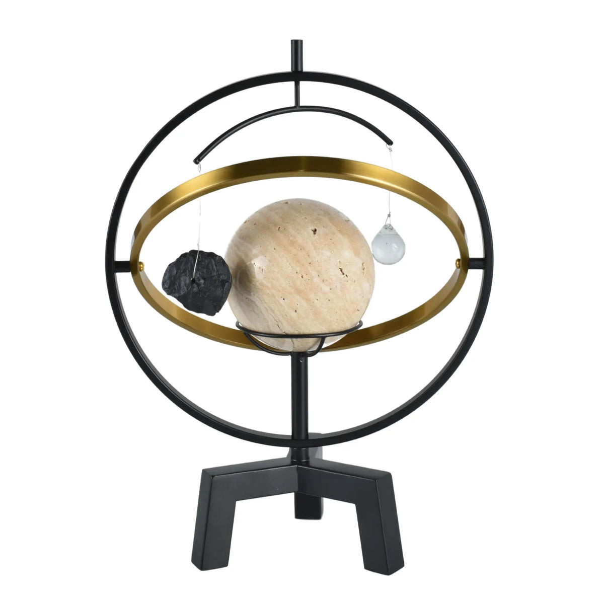Dekoobjekt - Atmosphere Tisch-Globus - Moderne Abstrakte Dekokugel AstraCosmo