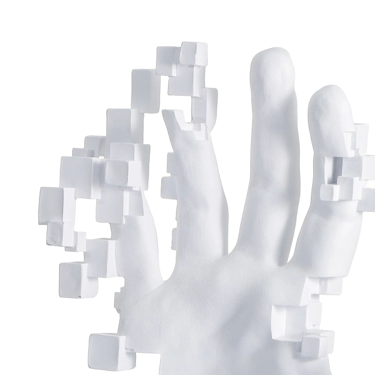 Dekohand - pixeleffekt - Deko-Objekt Dekorative 3D Hand