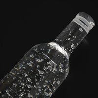 Dekoobjekt - Deko Kristallflasche - Skulpturale Kristallflasche Ampulla Aeria
