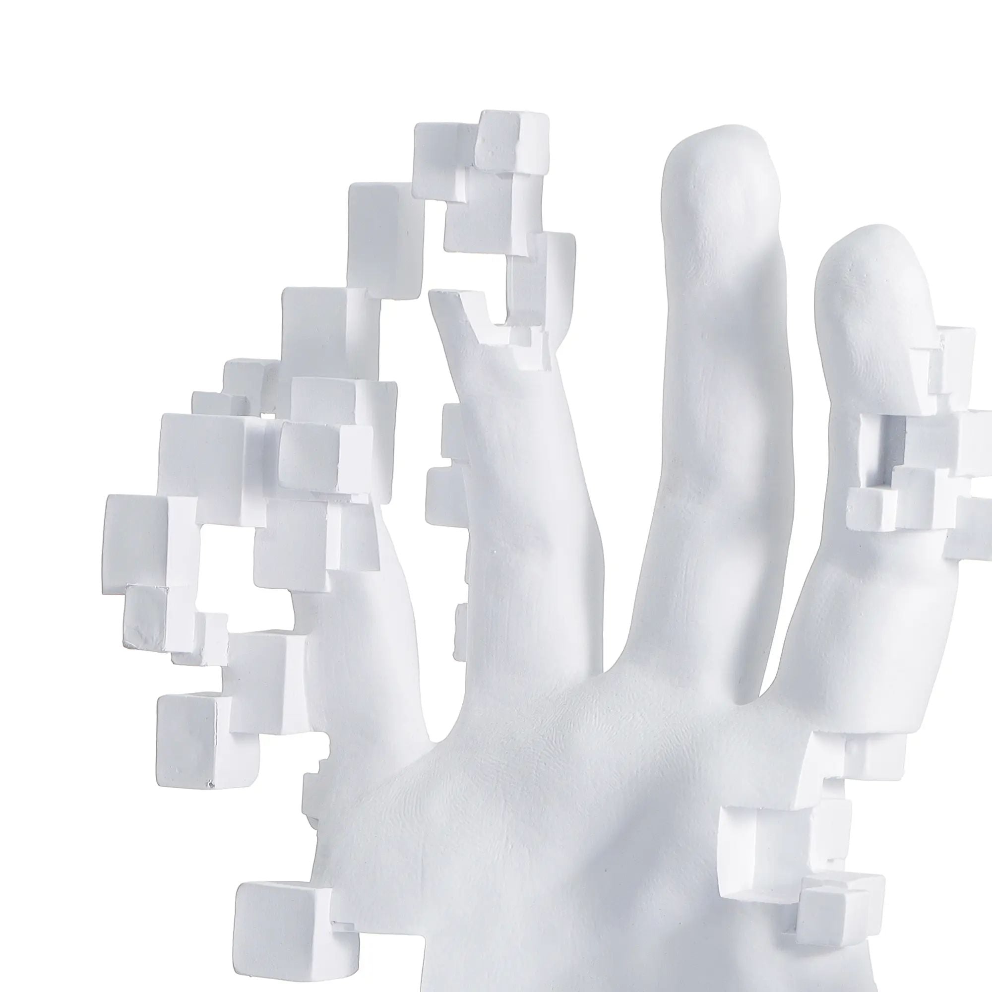 Dekohand - pixeleffekt - Deko-Objekt Dekorative 3D Hand Groß