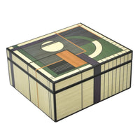 Schmuckbox - Couchtisch-Box - Designer Schmuckdose – Art-Deco Wohnzimmer Ablage Coffret