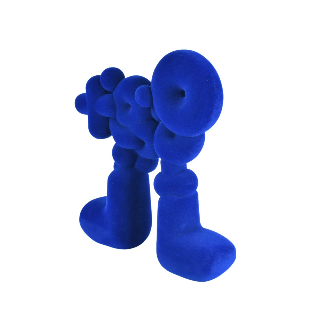 Samtdeko - TicTacToe-Figur - Deko-Objekt Pop-Art Dekofigur aus Samt Marino