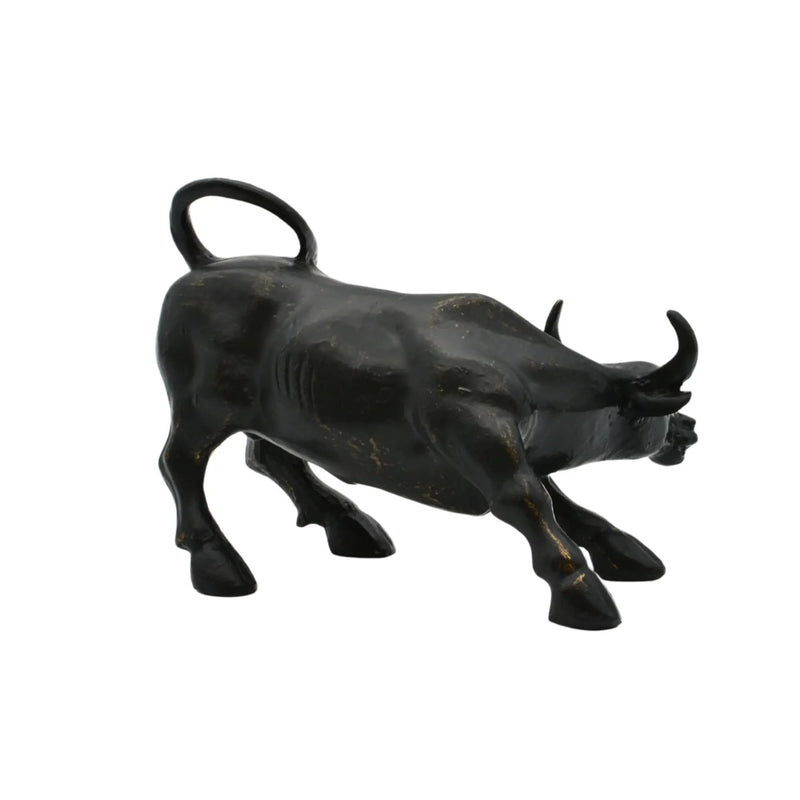 Tierfigur - Skulptur Kraftvoller Bulle Taurus Fortis
