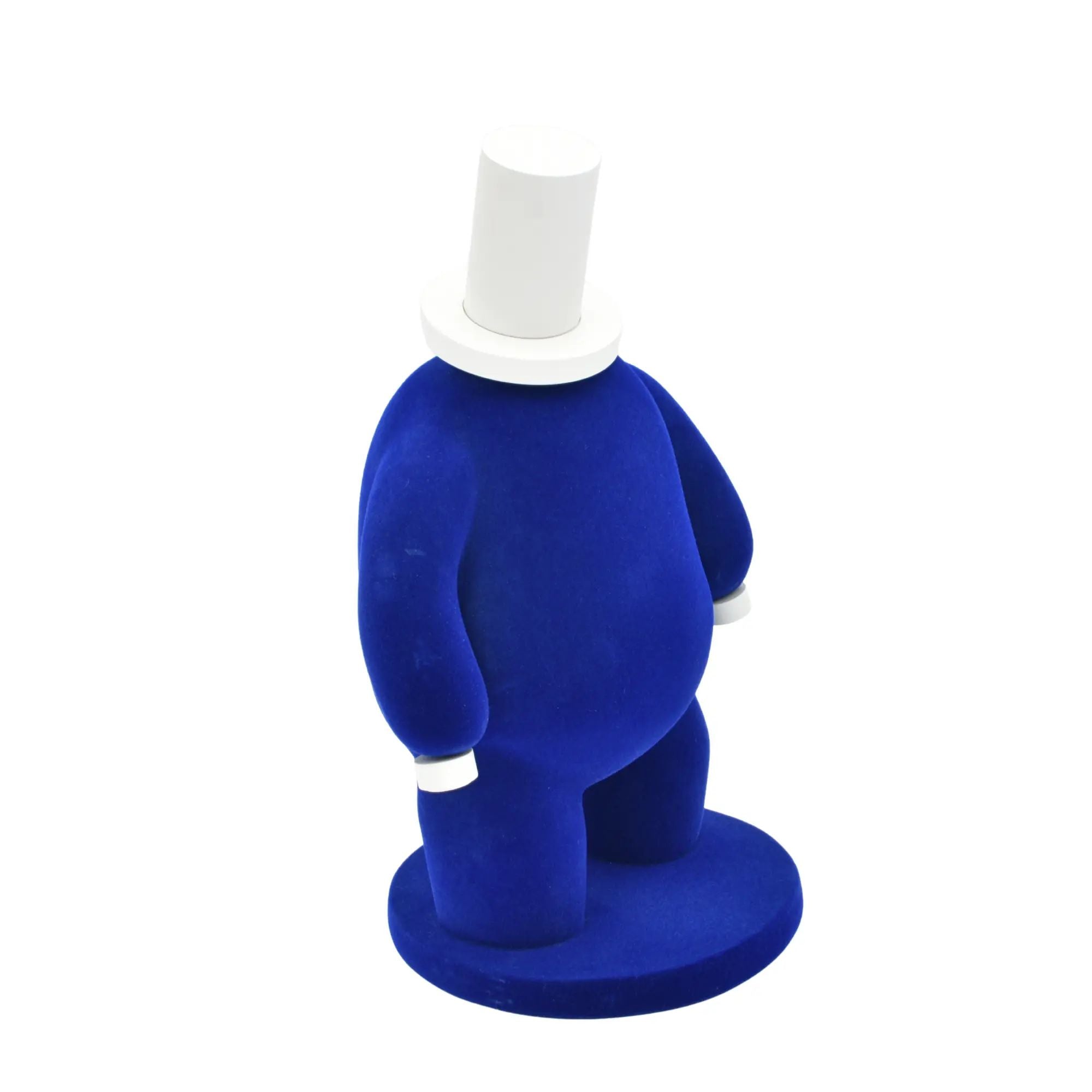 Sammlerfigur - Samtierte Skulptur im Pop-Art-Stil Monsieur Cobalt Nan