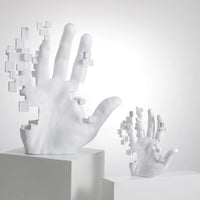 Dekohand - pixeleffekt - Deko-Objekt Dekorative 3D Hand