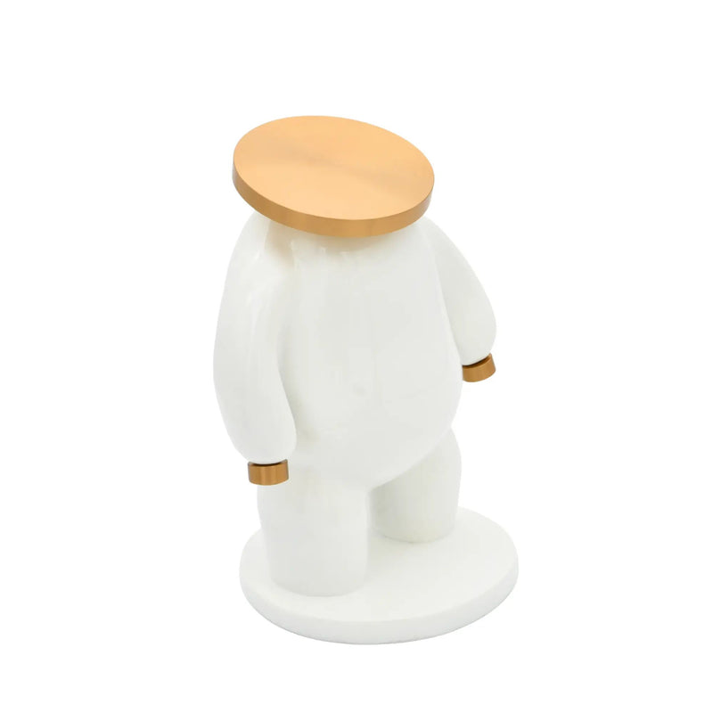 Dekofigur - Designer Pop-Art Skulptur - Skulptur Verspieltes Pop-Design Orbis Aurum