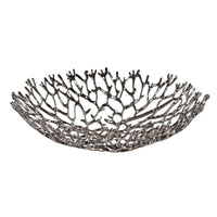 Obstschale - Korallenoptik - Edle Runde-Schale Design-Fruchschale Corallo Bowl