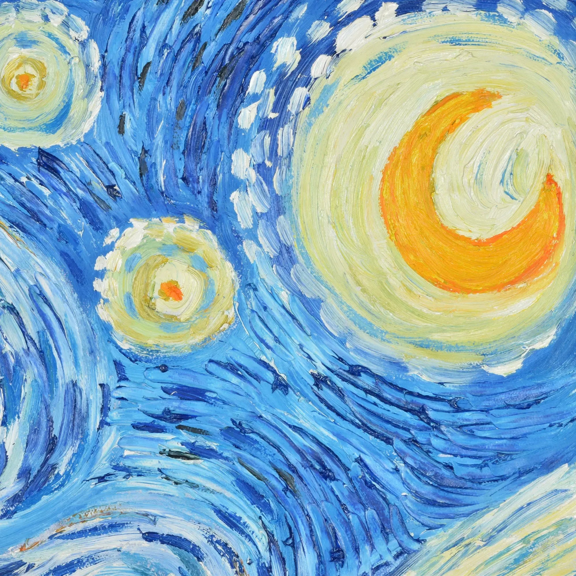 Großes Gemälde - Van Goghs Sternennacht, Reproduktion - Noche Estrellada