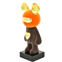 Sammlerfigur - Pop-Art Figur Mickey Mouse Comic Skulptur Goldie Maus