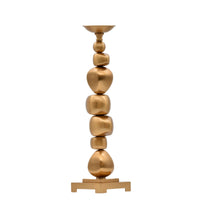 Kerzenständer - Gold Rund - Design Dekorativer Kerzenhalter CantoGold