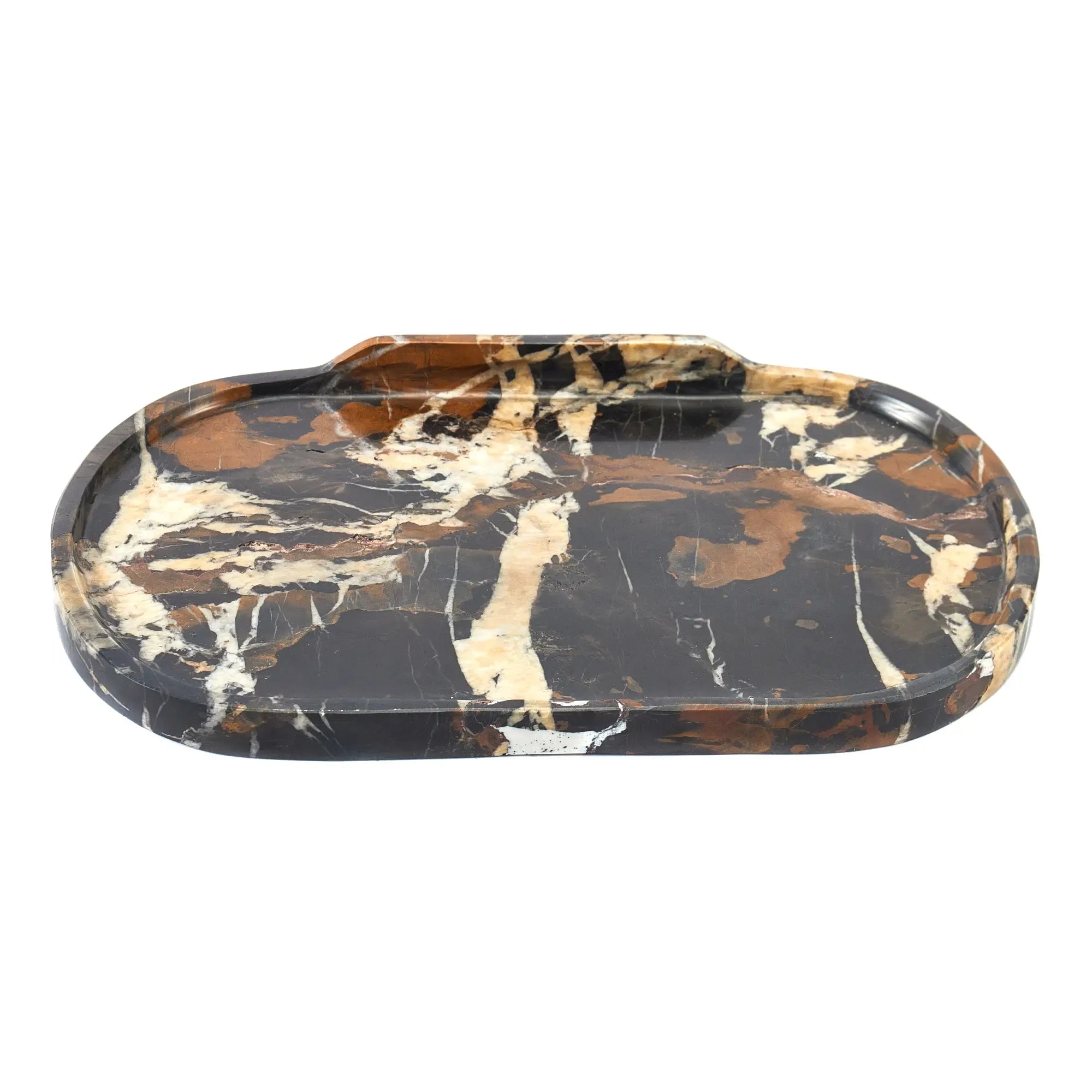 Tablett - aus Marmor - Serviertablett Dekotablett Naso