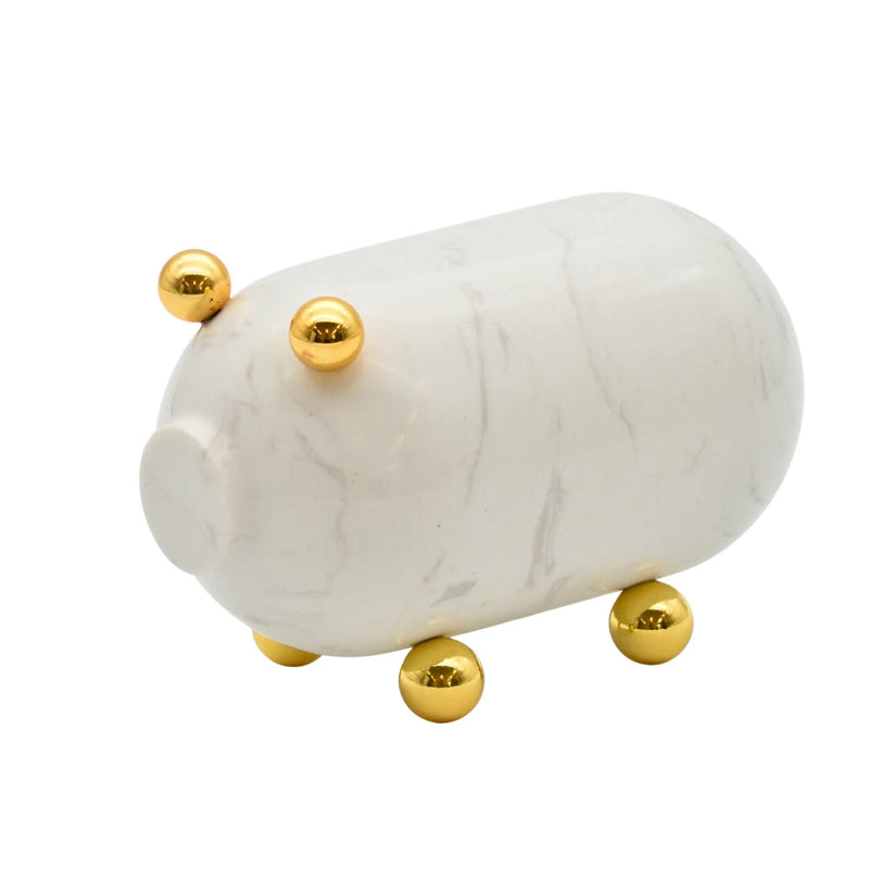 Tierfigur - Skulpturales Designobjekt Pop-Statement Orbis Doré