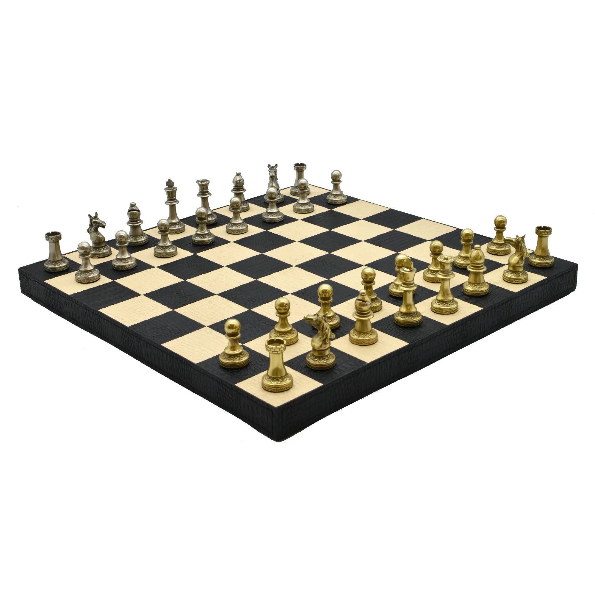 Schachspiel - Luxus Brettspiel – Edles Schachset - Modernes Schachspiel Aeterna Nan