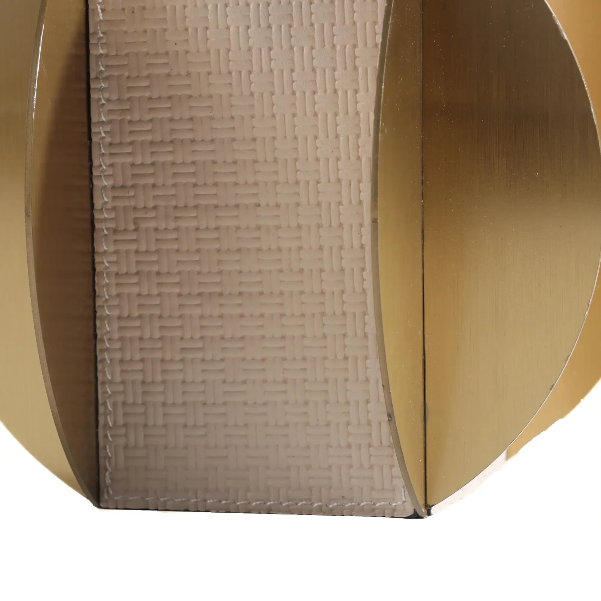 Designervase - aus Leder - Tischvase mit Aufbewahrung Dekovase Vesu