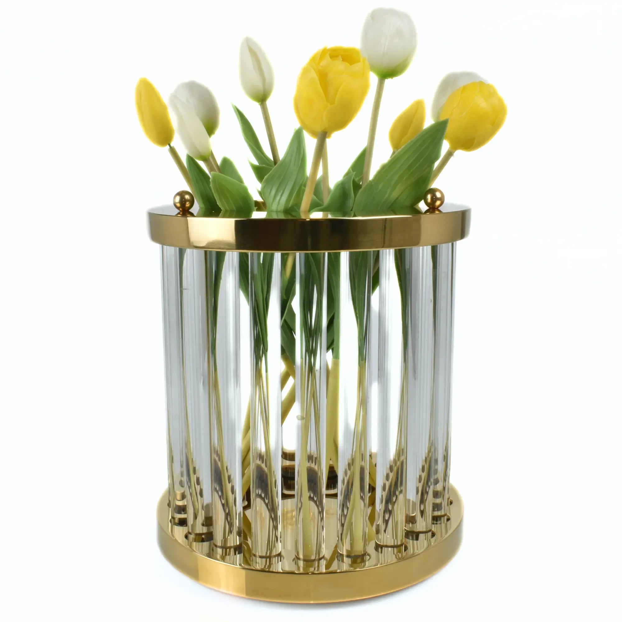 Kerzenständer - mit Glas - Design Kerzenhalter für Innen und Außen LuminousAura