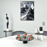Großes Gemälde - Schnee in Alpen Berglandschaft - Cumbres Eternas