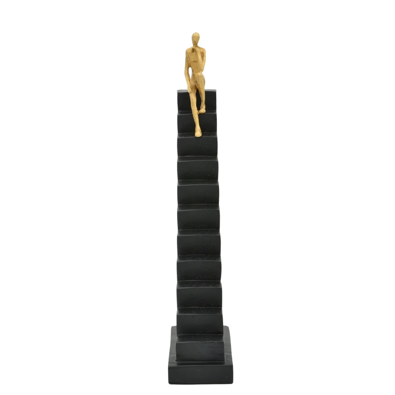 Dekofigur - Skulptur Symbolische Treppen-Inszenierung Scala Cogitans