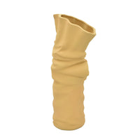 Keramikvase - handgemachte Designvase - Skulpturale Standvase Ondula Terrae