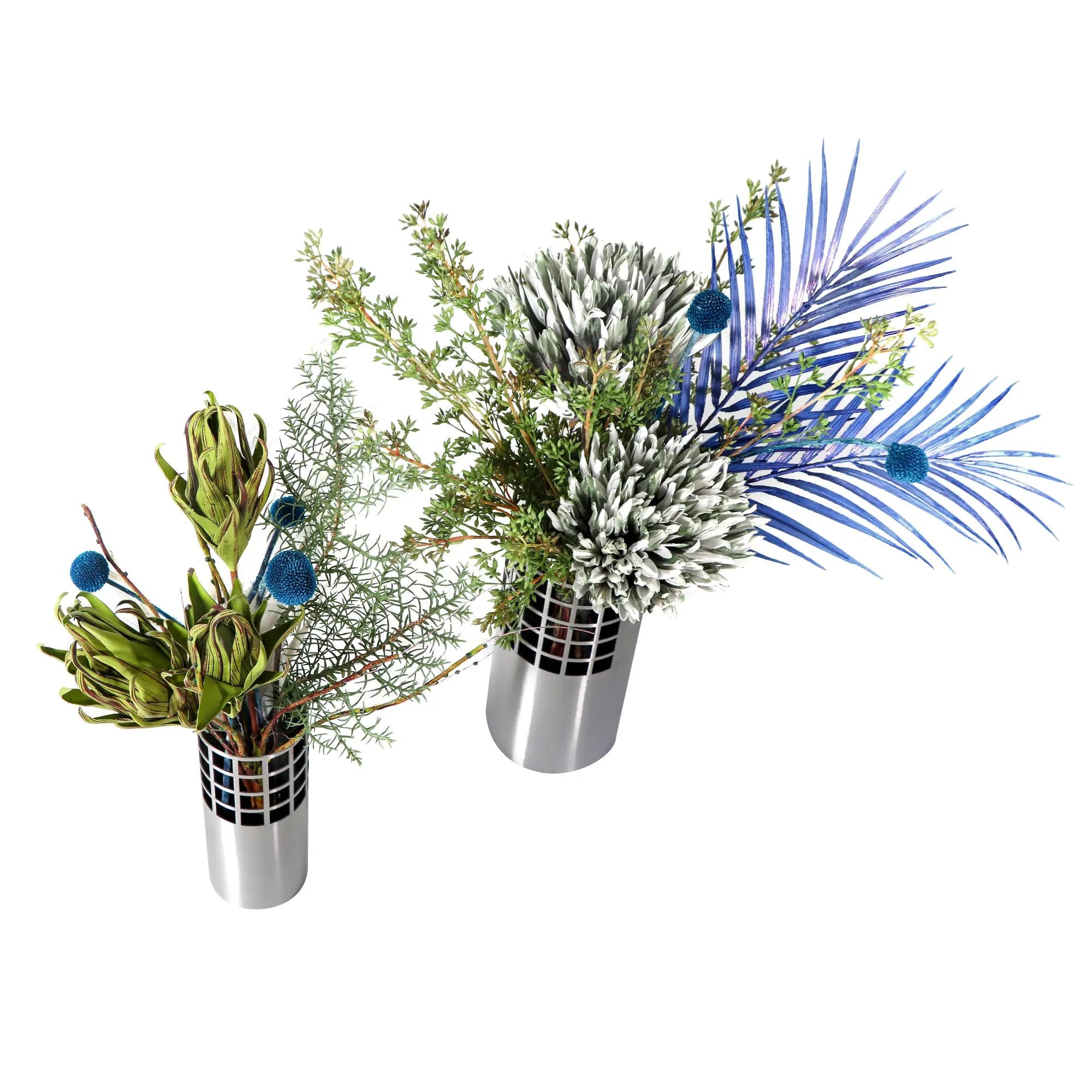 Edelstahlvase - Urban-Loft - Trockenblumenvase Metallic Loft Groß