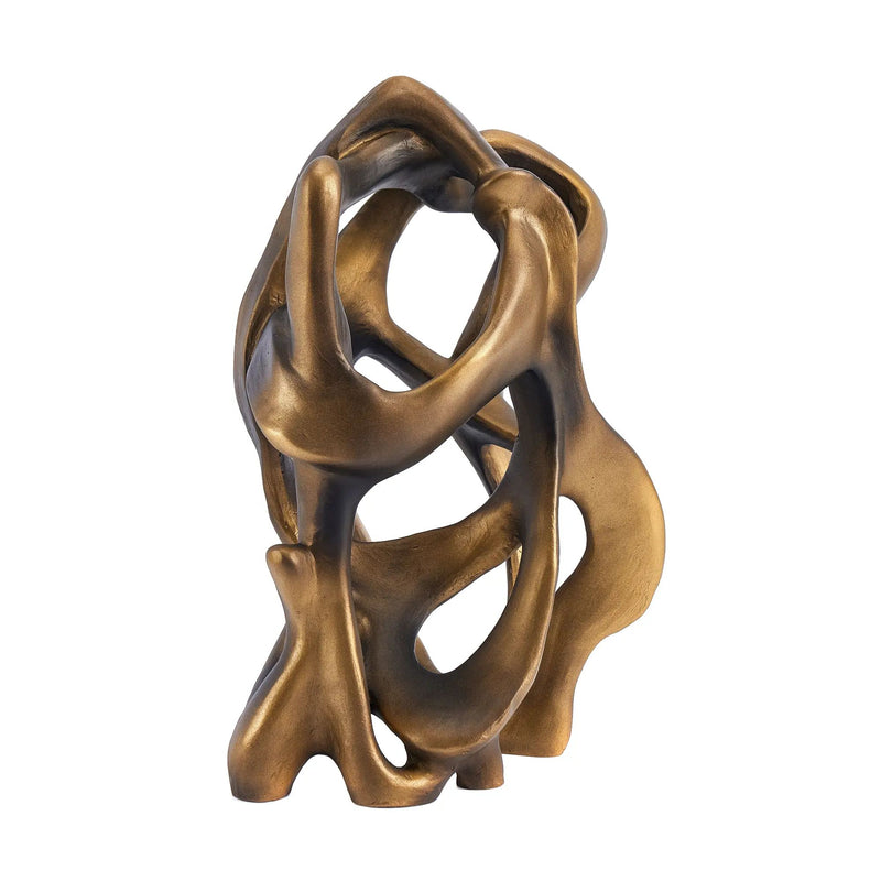 Dekoobjekt - Strukturiert - Designer Skulptur Freundschaft