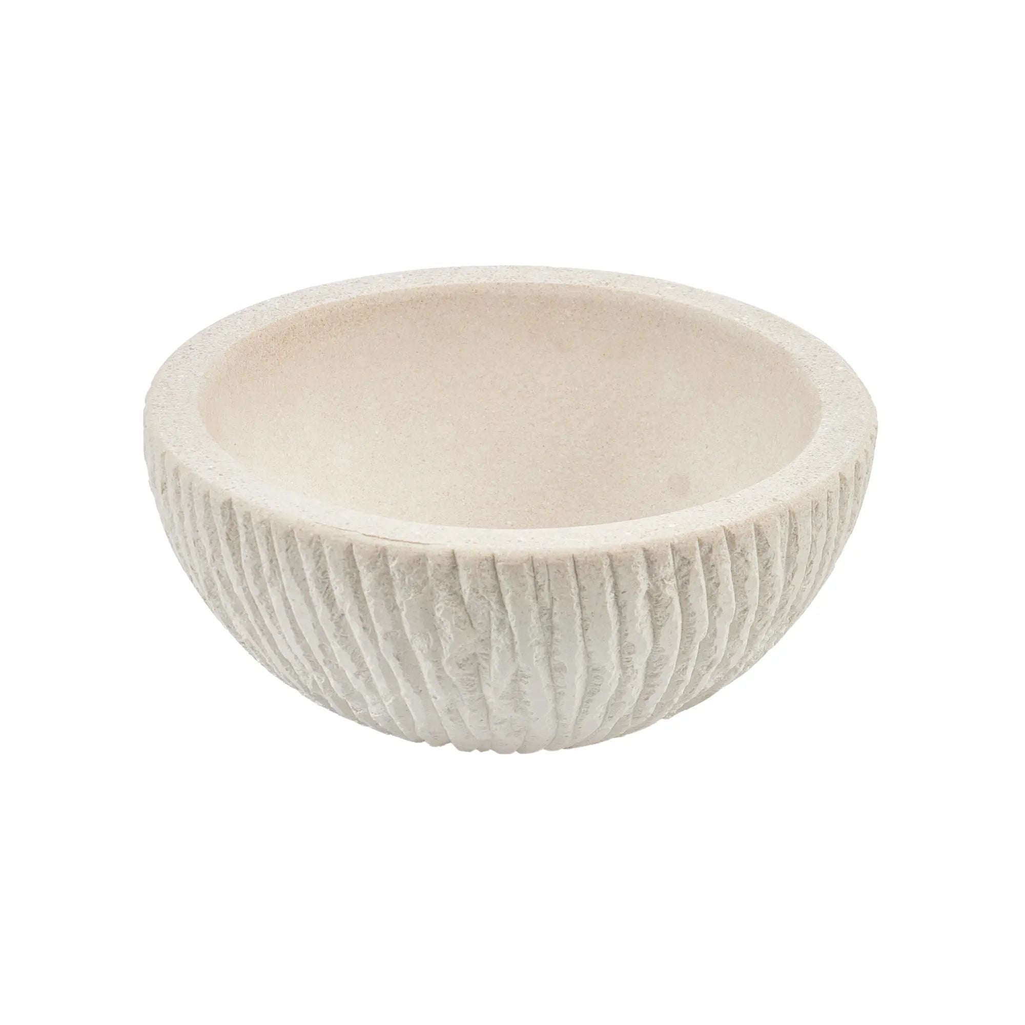 Servierschale - Relief Design 20cm - Schöne runde Obstschale Afina Default Title