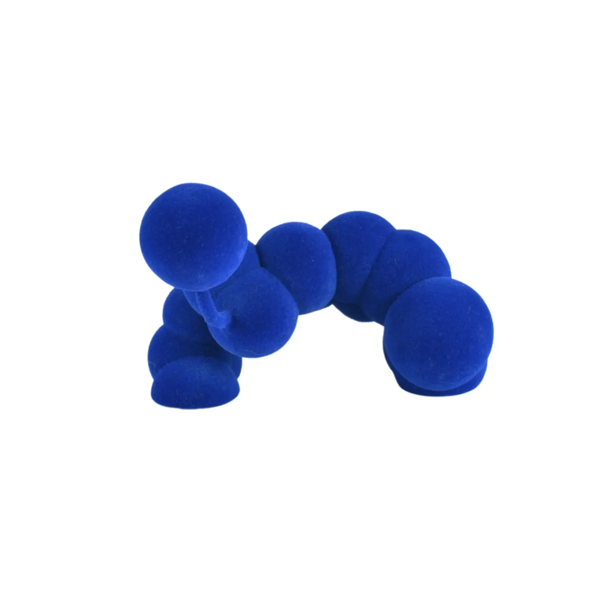 Samtfigur - beflockt - Einzigartiges Deko-Objekt Dekofigur Velvet Abstrakt