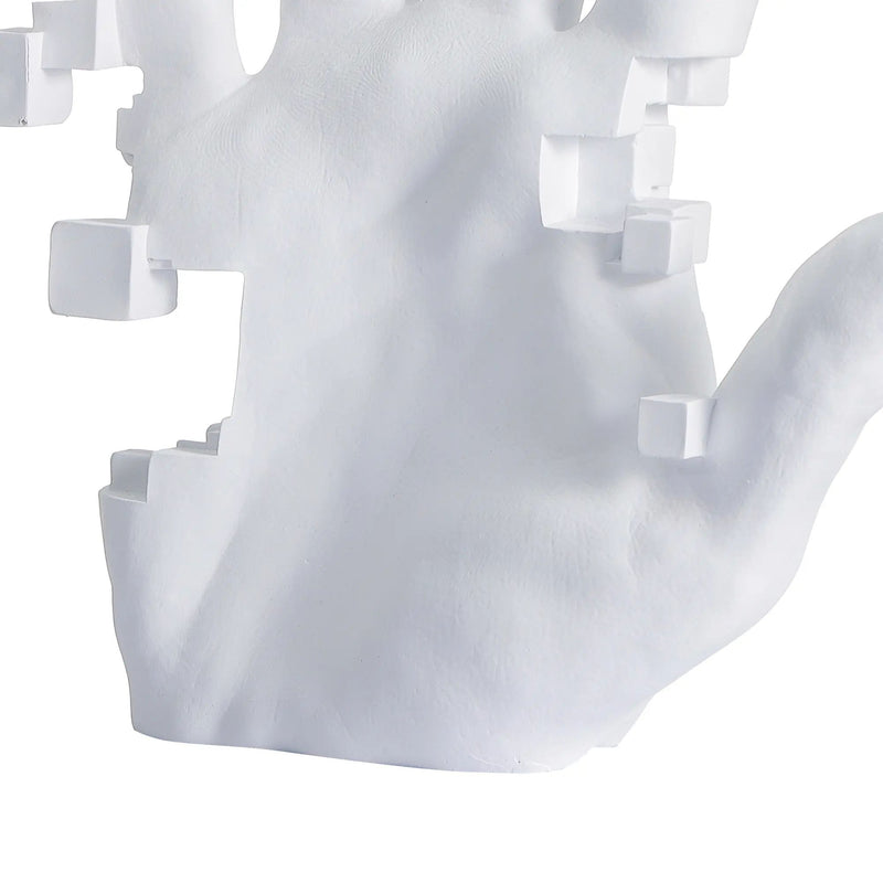 Dekohand - pixeleffekt - Deko-Objekt Dekorative 3D Hand