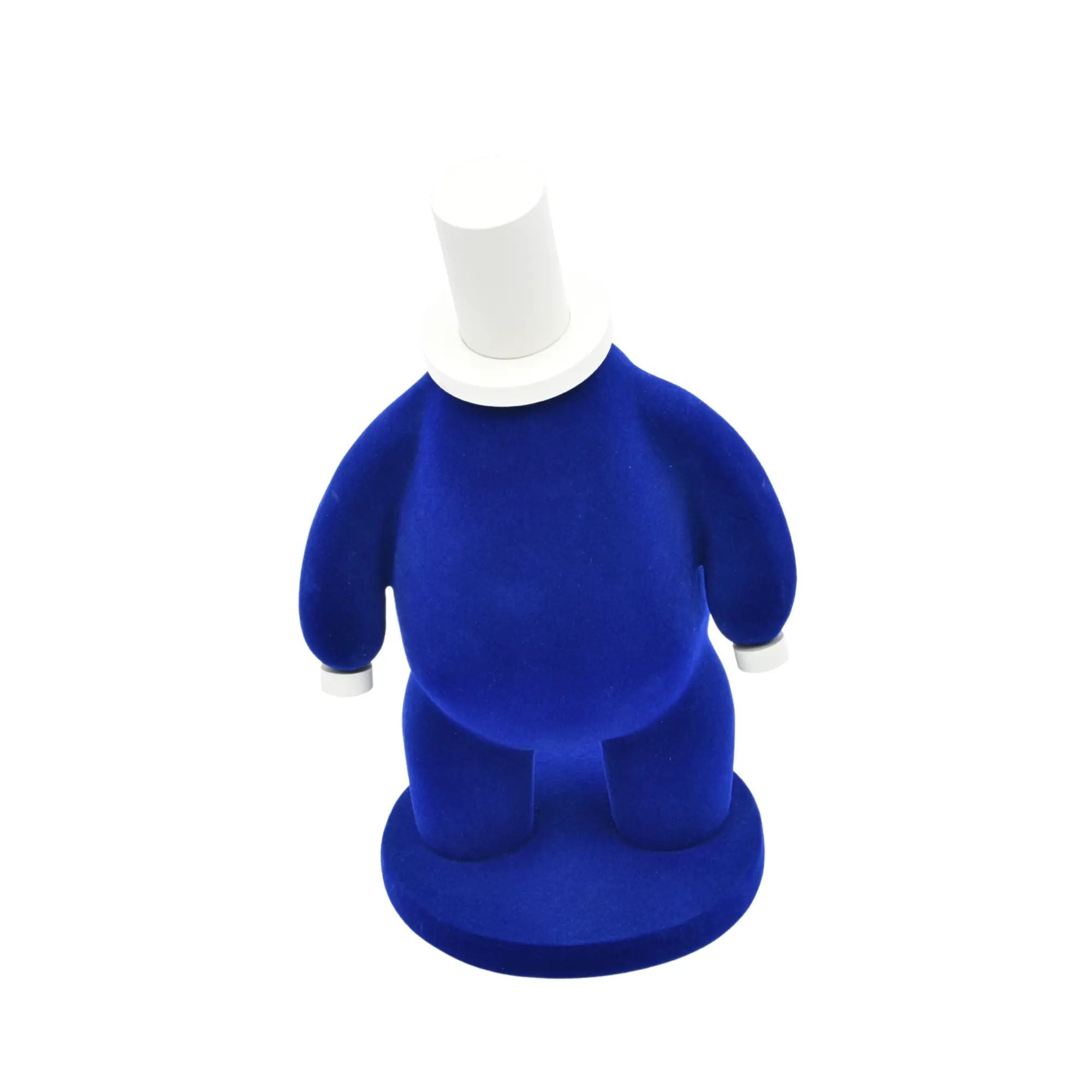 Sammlerfigur - Samtierte Skulptur im Pop-Art-Stil Monsieur Cobalt Nan