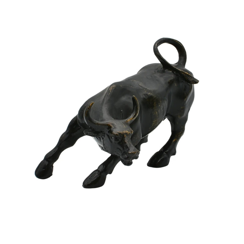 Tierfigur - Skulptur Kraftvoller Bulle Taurus Fortis