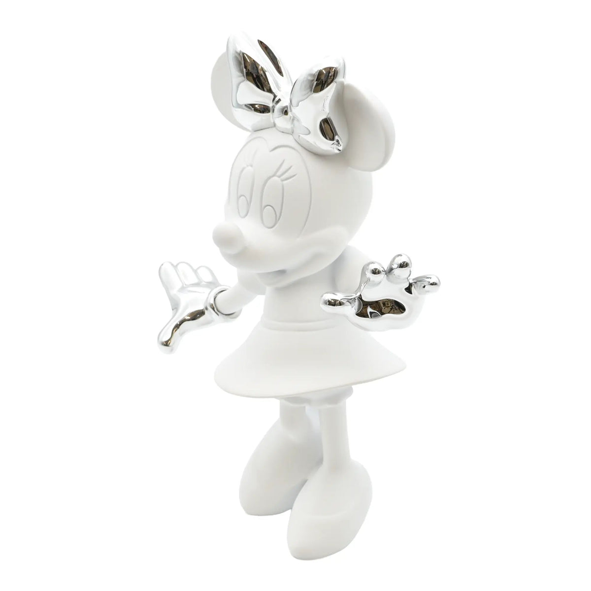 Zeichentrickfigur - Lachende Goldene Minnie Maus Sammlerstück - wel.Minnie Mouse