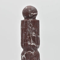 Dekoobjekt - Steinskulptur Geometrische Reliefsäule Axis Marmoris