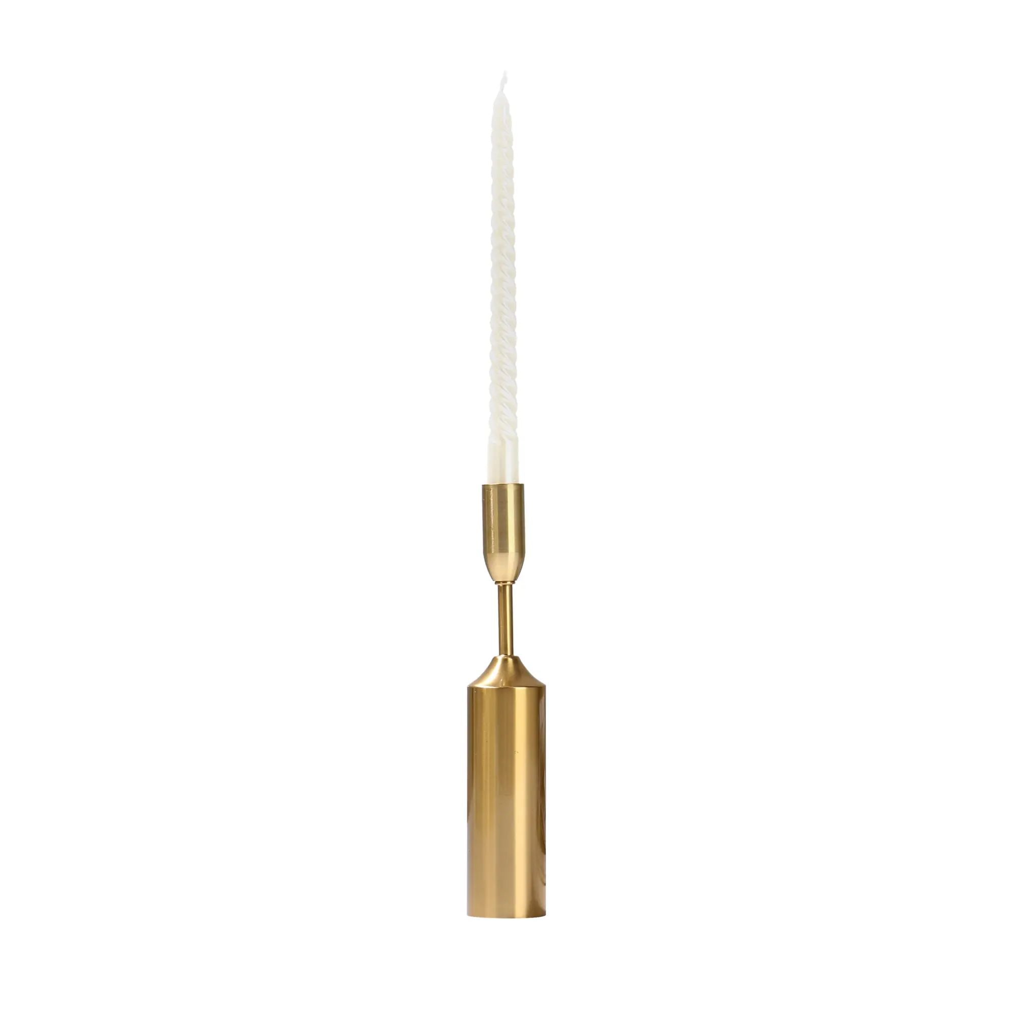 Kerzenständer-Set - für Dünne und Dicke Kerzen - Design-Set Kerzenleuchter Versatil Antikgold