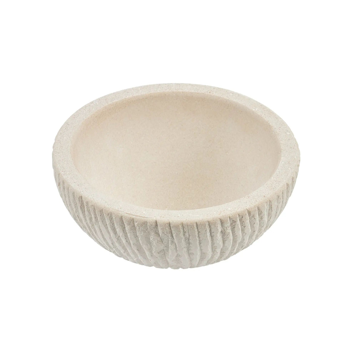 Servierschale - Relief Design 20cm - Schöne runde Obstschale Afina