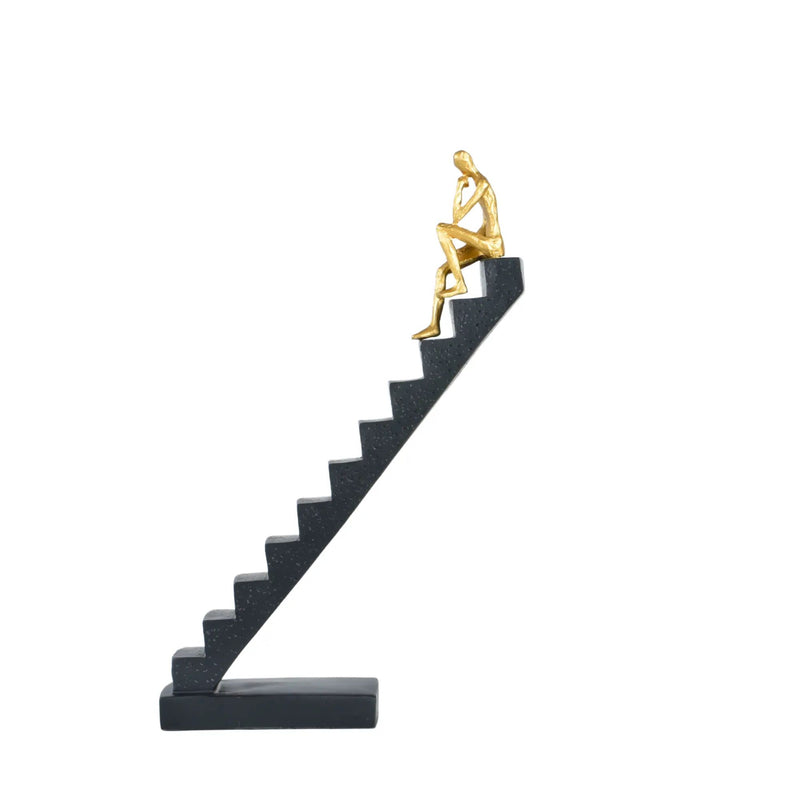 Dekofigur - Skulptur Symbolische Treppen-Inszenierung Scala Cogitans