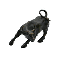 Tierfigur - Skulptur Kraftvoller Bulle Taurus Fortis