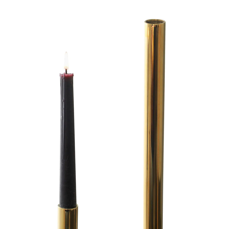 Kerzenständer-Set - U-Form Stabkerzen - Designer Kerzenhalter Leuchter Enamigi