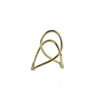 Dekoobjekt - Goldfarben - Knoten Deko-Objekt Tischdekoration Modern Golden Flow