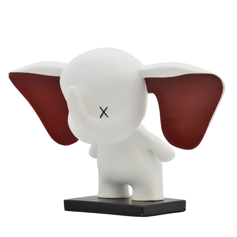 Cartoonfigur - Deko Skulptur Pop‑Art Jumbo Elefant Große – Art-Toy – Deko‑Objekt Elephas Dumbo