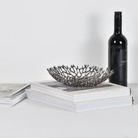 Obstschale - Korallenoptik - Edle Runde-Schale Design-Fruchschale Corallo Bowl