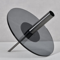 Dekovase - Moderne Design Vase mit Metallständer - Kreiselvaso Giro