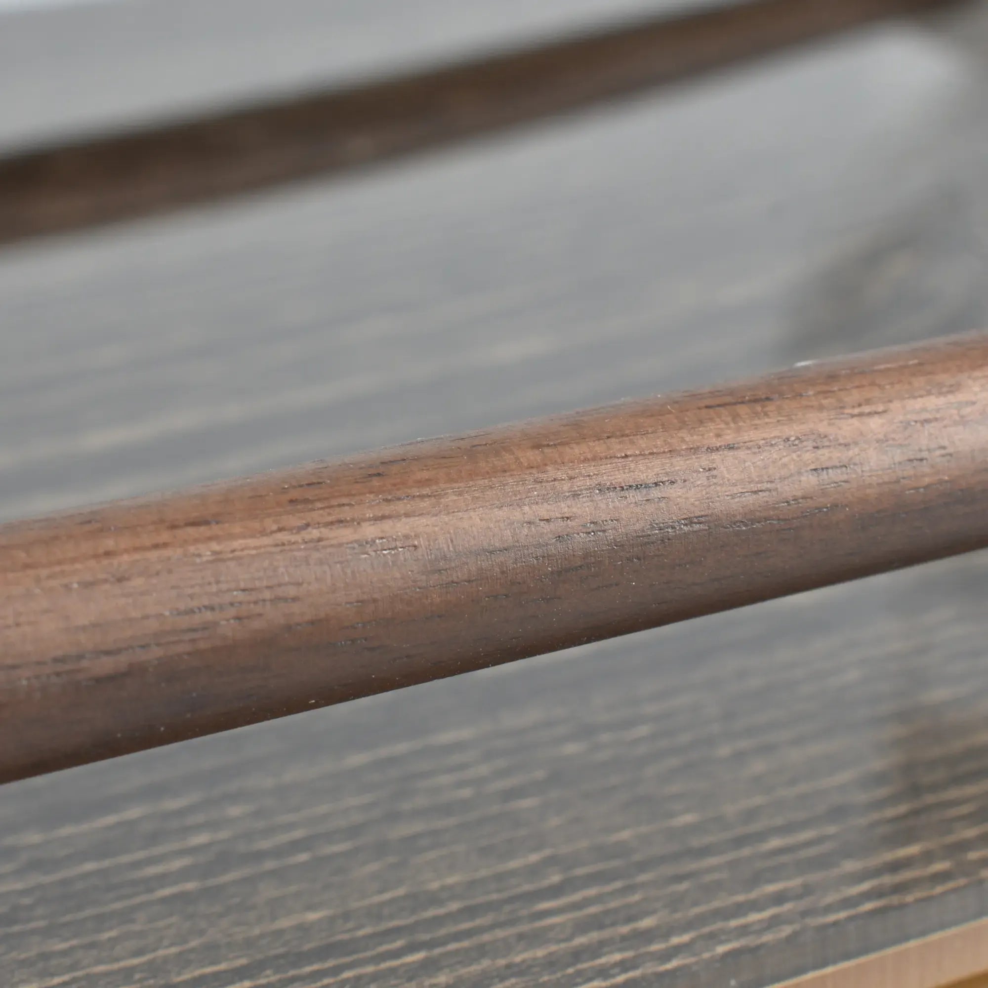 Serviertablett - rechteckig mit Holzgriffen - Holz-Edelstahltablett Deko-Tablett Holzmaserung Tray Perfecta